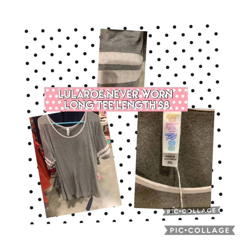 Grey LLR tee
